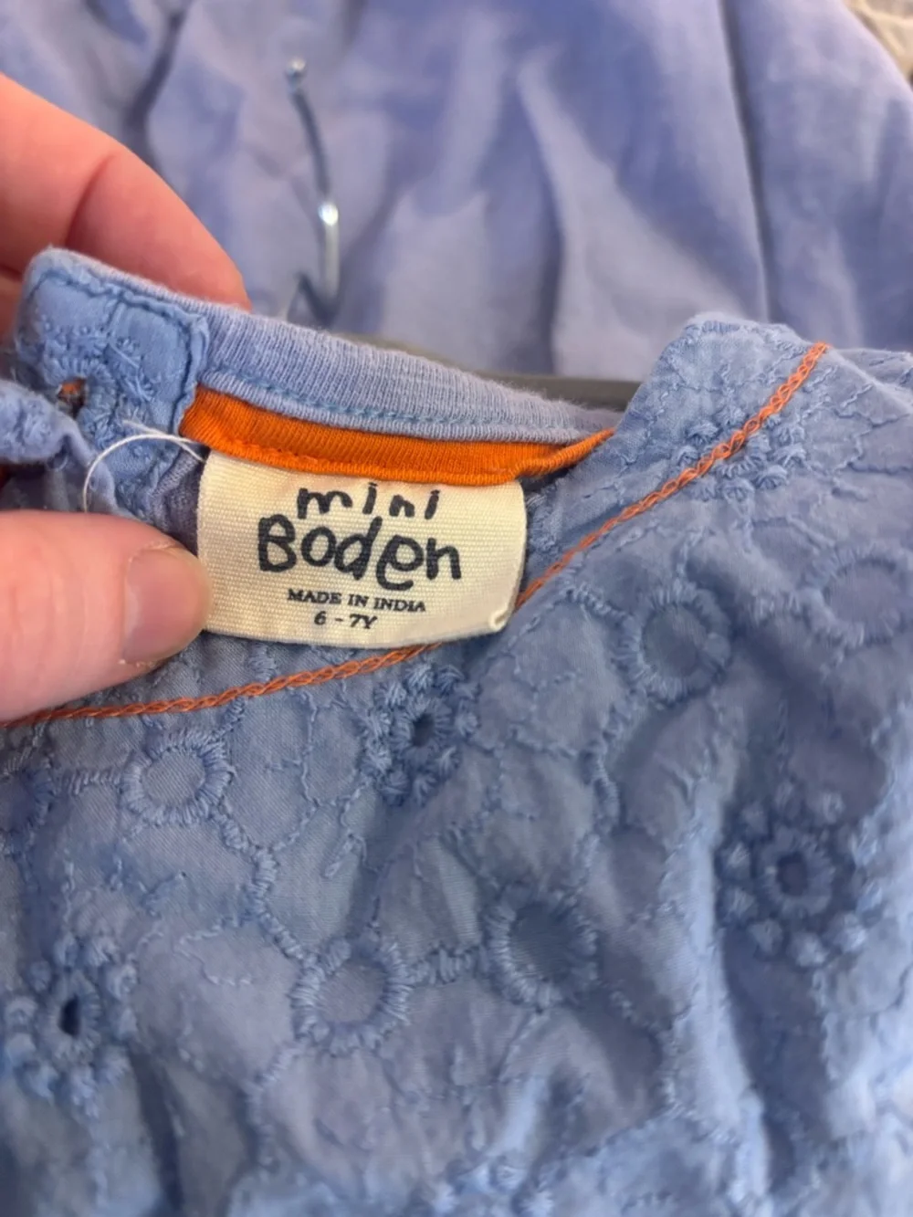 Mini Boden Blue Dress